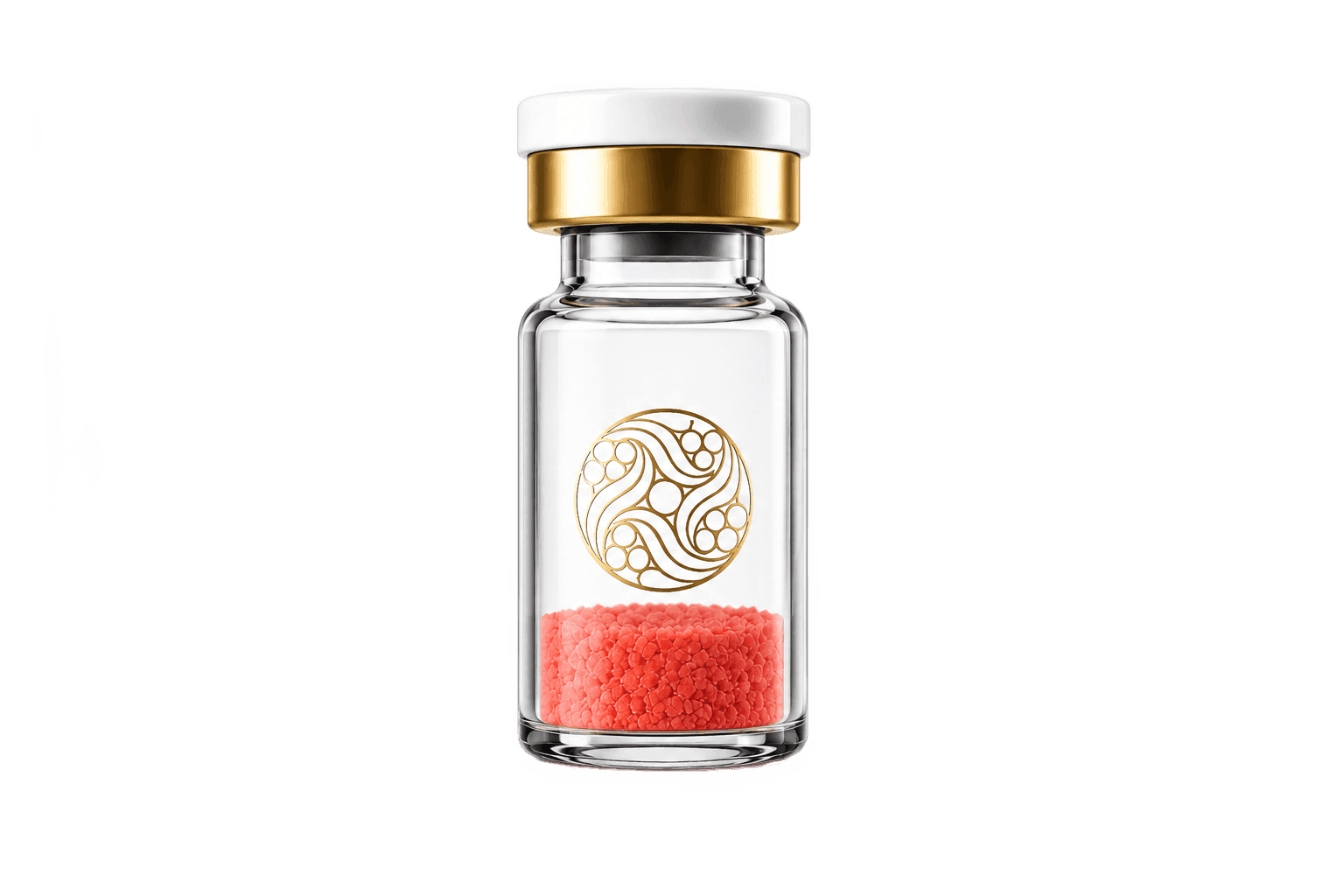 Aurecell vial with coral formulation